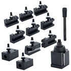11pcs Axa Wedge Type Quick Change Tool Post 250-111 Set For 6  - 12  Lathe Steel
