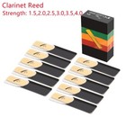 High Quality Bb Clarinet Reeds 1 5 2 0 2 5 3 0 3 5 4 0 Strength Various Sizes