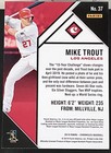 2019 Panini Chronicles Baseball Mike Trout  37 Los Angeles Angels