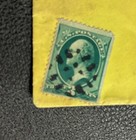 Troy Missouri Advertising Postal Cover Est Late 1800   s Fancy Cancel On Stamp