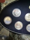 2000 Canada Sterling Silver 12 Piece Proof Quarter Set In Original Box And Coa