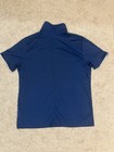 Nike Dri-fit Moisture Wicking Golf Polo Men   s Blue Short Sleeve  Size S