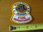 Dekalb County  Georgia  Ga  1822 Fire Dept  3  Patch  Embroidered  Nos New Stock