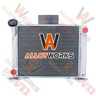 Aluminum 2row Radiator For Ford Ranger Compact Pickup Gm V8 Conversion 1983-1994