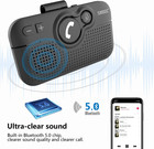 Handsfree Bluetooth Car Kit For Cell Phone  Wireless Bluetooth Speaker For Car 
