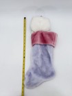 Vintage 2005 Sanrio Japan Hello Kitty Purple Christmas Stocking  read  Rare