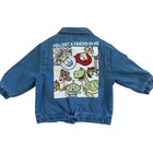 Disney Pixar Toy Story Patches Toddler Denim Jacket Size 2t New