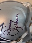 Jimmy Johnson Signed Dallas Cowboys Helmet Beckett Authentication Services Bas