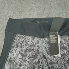 Under Armour Women s Lg Gray Heatgear Compression Capri Leggings New