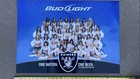     nos Bud Light Raider Nation Raideretts Cheerleader Model Girl Poster Beer Sign