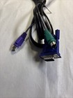 6 Ft Kvm Switch Cable Dual Vga   Ps2   Usb  mb20