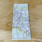 Texaco 1963 Montana United States Fold Out Touring Map