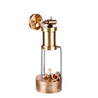 Okmo Steamm16 Mini Brass Single-cylinder Steam Engine Model Kit - Creative Gift
