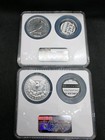      2024 Morgan   Peace Silver Dollar uncirculated bu Curio Collection Coins Set