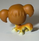 Lps Littlest Pet Shop 2004 Dog   31 Spaniel Green Eyes Authentic Red Magnet