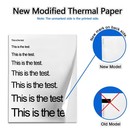 Thermal Printer Paper 8 5 X 11 Inch  100 Sheets Us Letter Size Thermal Paper    