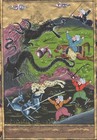 Persian Art Indian Islamic Illuminated Manuscript Handmade Miniature Painting