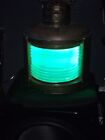       electrified  Green Glowing      Antique Perko Marine Lantern