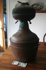 Antique Solid Copper Moonshine Still