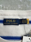 Polo Ralph Lauren Striped Cotton Knit Pony Sweater  l   new With Tags 