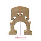 3 4 Size Upright Bass Bridge - Tall Maple Bridge Bass Accessory For Replacement