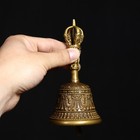 Old Chinese Tibetan Buddhism Wugu Diamond Bellreligious Rituals Ritual Implement