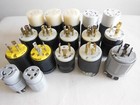 Mix Lot Of 17 Twist Lock 30a 120v - 240v Male And Female  Hubbell leviton  More