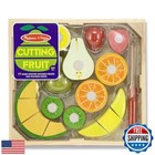 Melissa And Doug Cutting Fruit Set  18pcs   Wooden Play Food Set And 1 Scratc