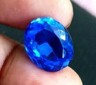 10 Ct Natural Sapphire Royal Blue Certified Oval Cut Loose Certified Gemstone A 