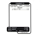 Pull Tab Tickets - Jar - Game - Cash Pot 7 s - 6 100 Ct