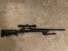 Lancer Tactical M24 Bolt Action Spring Airsoft Sniper Rifle W  Scope   Bipod