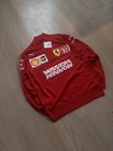 2019 Scuderia Ferrari F1 Rare Team Issue Leclerc Quarter Zip Sweater Formula 1