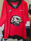 Portland Winterhawks Rare Chaz Lucius Minor League Hockey Jersey Size 2xl Adult
