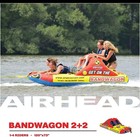 Inflatable Towable Tube Bandwagon Boating 1 To 4 Riders Water Sports Heavy Duty