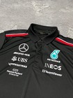Mercedes Amg Petronas Racing F1 Polo Shirt Size Xlarge