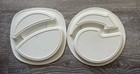 The First Years Divided Toddler Plates Set Of 2  Dishwasher microwave Safe