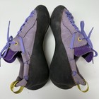 La Sportiva Mythos Climbing Shoes Purple Suede Italy Womens Size 40 1 2