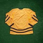 Quinnipiac Bobcats Ncaa Adidas Men s Authentic Game Weight Gold Hockey Jersey