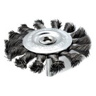 S1867 3-inch Wire Wheel 1 4-inch Shank - Knotted Wire 12 000 Rpm