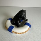 Vtg 1990 Princeton Gallery To The Rescue Playful Pups Porcelain W certificate