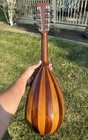 Antique Late 1800   s Round Bowl Back Mandolin Restored