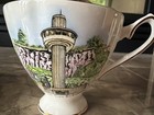 Oregon City Elevator Vintage Tea Cup   Saucer Fine Bone China England Souvenir