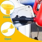5pcs Yellow Fuel Gas Can Jug Vent Cap Blitz Scepter Essence Midwest Eagle