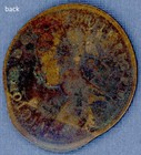 Canada Nova Scotia 1861  1 Cent Victoria   Error Coin  C061
