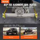 Vevor Wheel Alignment Tool Toe Plates Accurate Measurements With 2 Tape Measures
