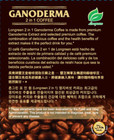 Longreen Coffee King 2-in-1 Ganoderma Mushroom Coffee - Made In Usa - 30 Sachets