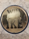 Vintage  win With Ike  Hologram Button Pin 1956