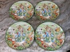 Williams Sonoma Peter Rabbit 8 In Plates The World Of Beatrix Potter Set 4 New 