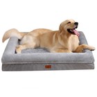 X-large Dog Bed Orthopedic Foam Pet Sofa 45x35x9  With Removable Cover   Bolster