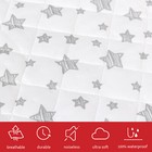 Crib Mattress Protector 52 x28  Waterproof Quilted Toddler Bed Pad Cover 2 Pack